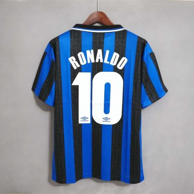 Alternative view of Inter Milan Jersey Custom Home Soccer Jersey 1997/98
