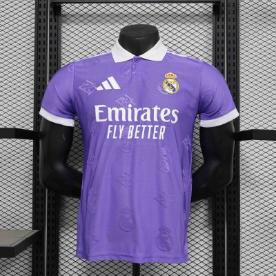 Real Madrid Soccer Jersey Retro Style Special Edition Shirt 2025/26