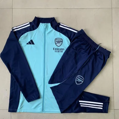 Alternative view of Kids Arsenal Training Kit (Jacket+Pants) Light Green 2025/26