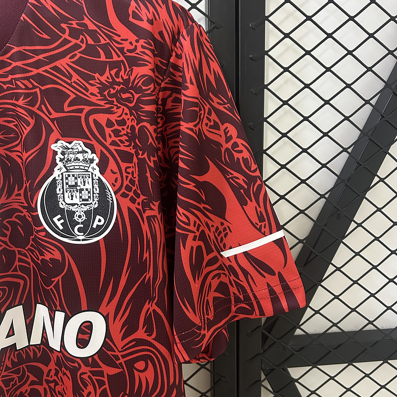 FC Porto Soccer Jersey Red Special Edition Custom Shirt 2025/26 - Image 6