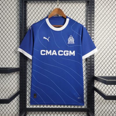 Marseille Soccer Jersey Away Custom Shirt 2023/24