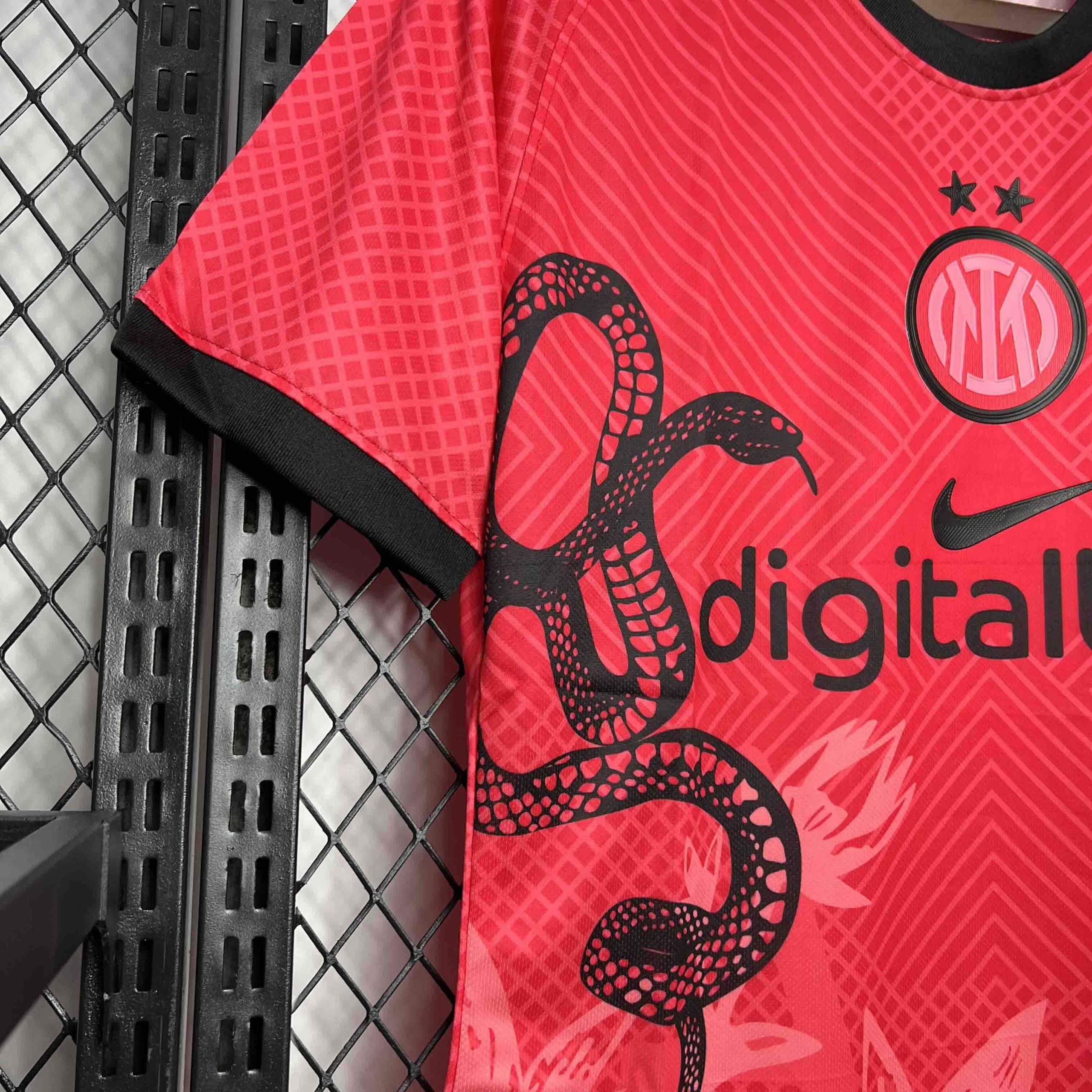 Inter Milan Soccer Jersey Snake Special Edition Custom Shirt 2024/25 - Image 4