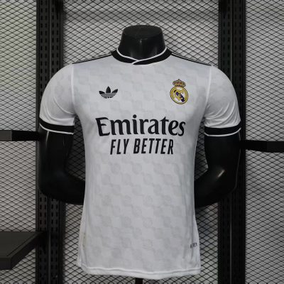Real Madrid Soccer Jersey White Special Edition Shirt 2025/26