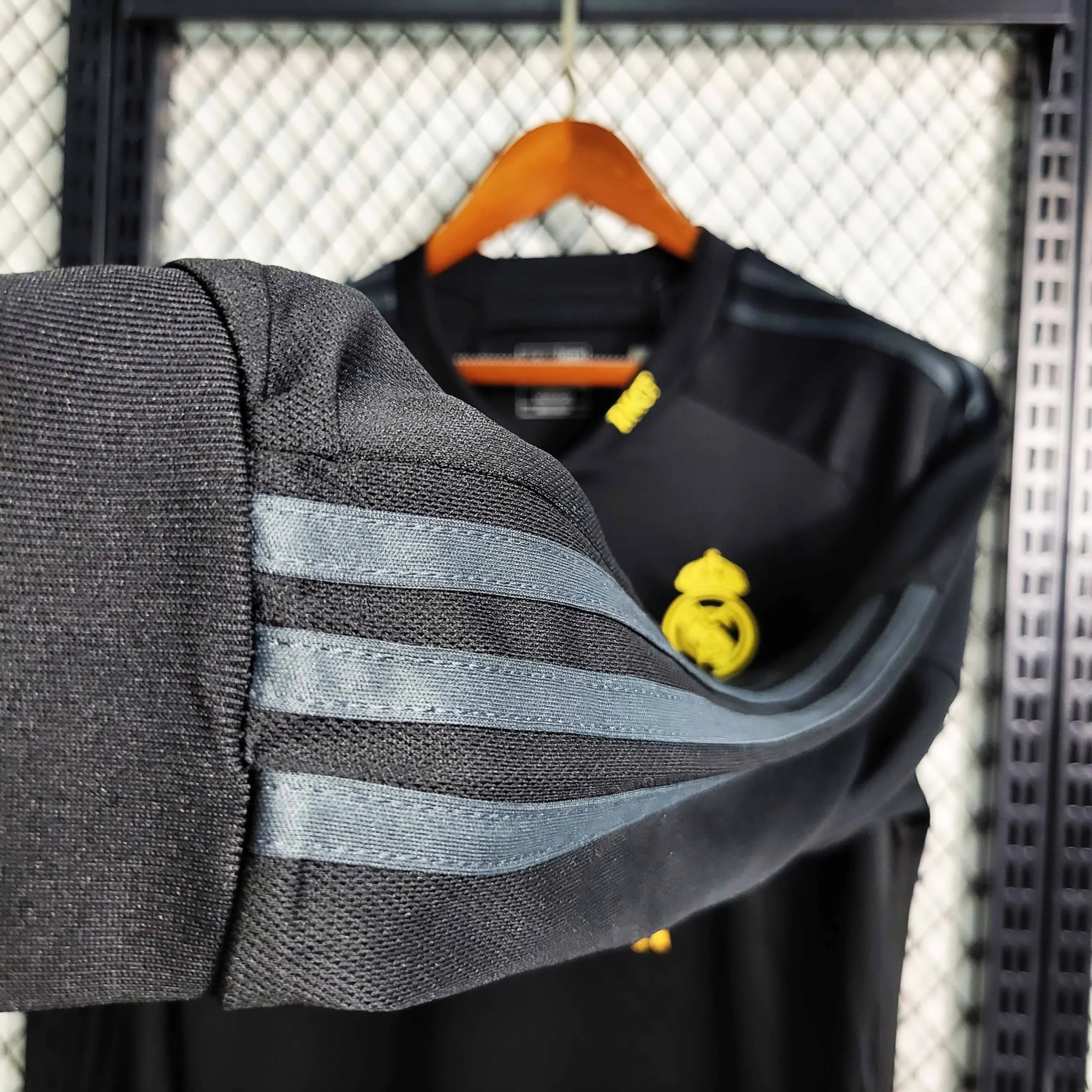 Real Madrid Soccer Jersey Third Away Long Sleeve Custom Shirt 2023/24 - Image 3