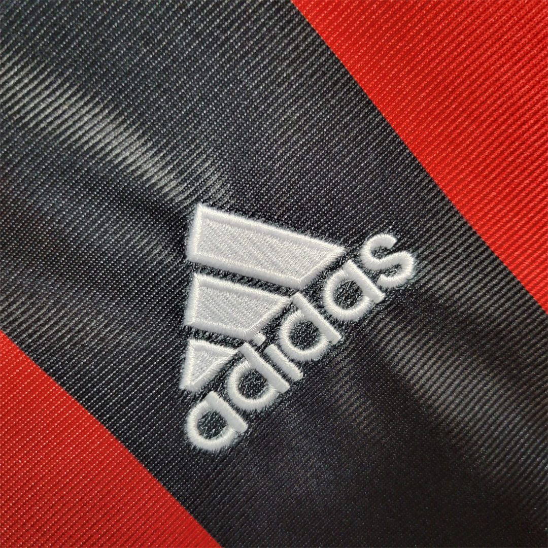 AC Milan Retro Soccer Jersey Home Custom Shirt 1998/00 - Image 3