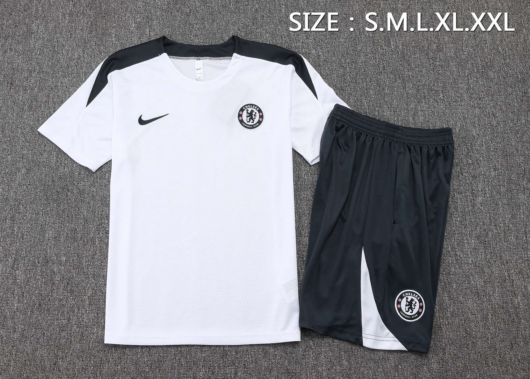 Chelsea Training Jersey Kit White 2025/26 - Image 2