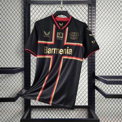 Bayer 04 Leverkusen Soccer Jersey Champions Special Edition Custom Shirt 2024/25