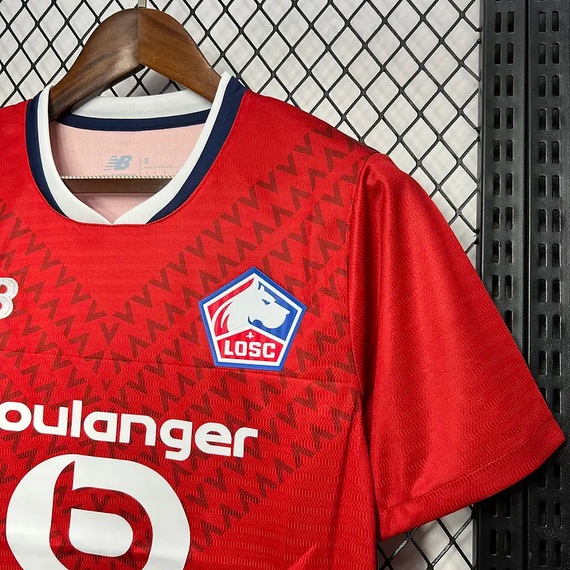 Lille OSC Soccer Jersey Home Custom Shirt 2024/25 - Image 5