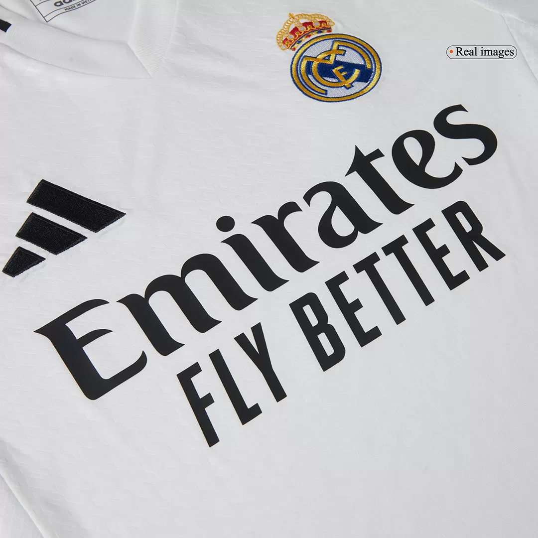 BELLINGHAM #5 Real Madrid Soccer Jersey Home Custom Shirt 2024/25 - Image 5