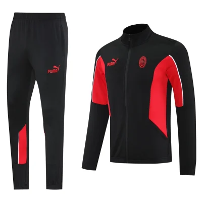AC Milan Training Kit (Jacket+Pants) Black 2025/26