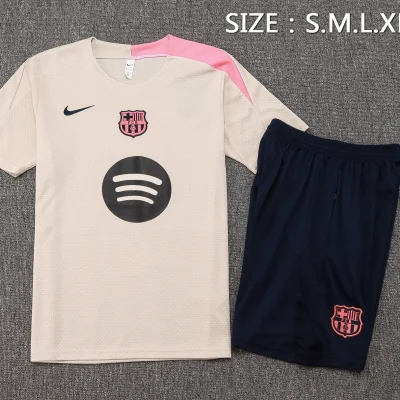 Alternative view of Barcelona Training Jersey Kit Yellow 2025/26