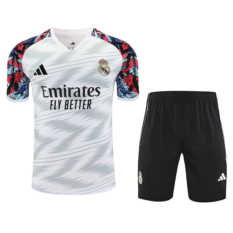Real Madrid Training Jersey Kit White 2025/26 - Image 2