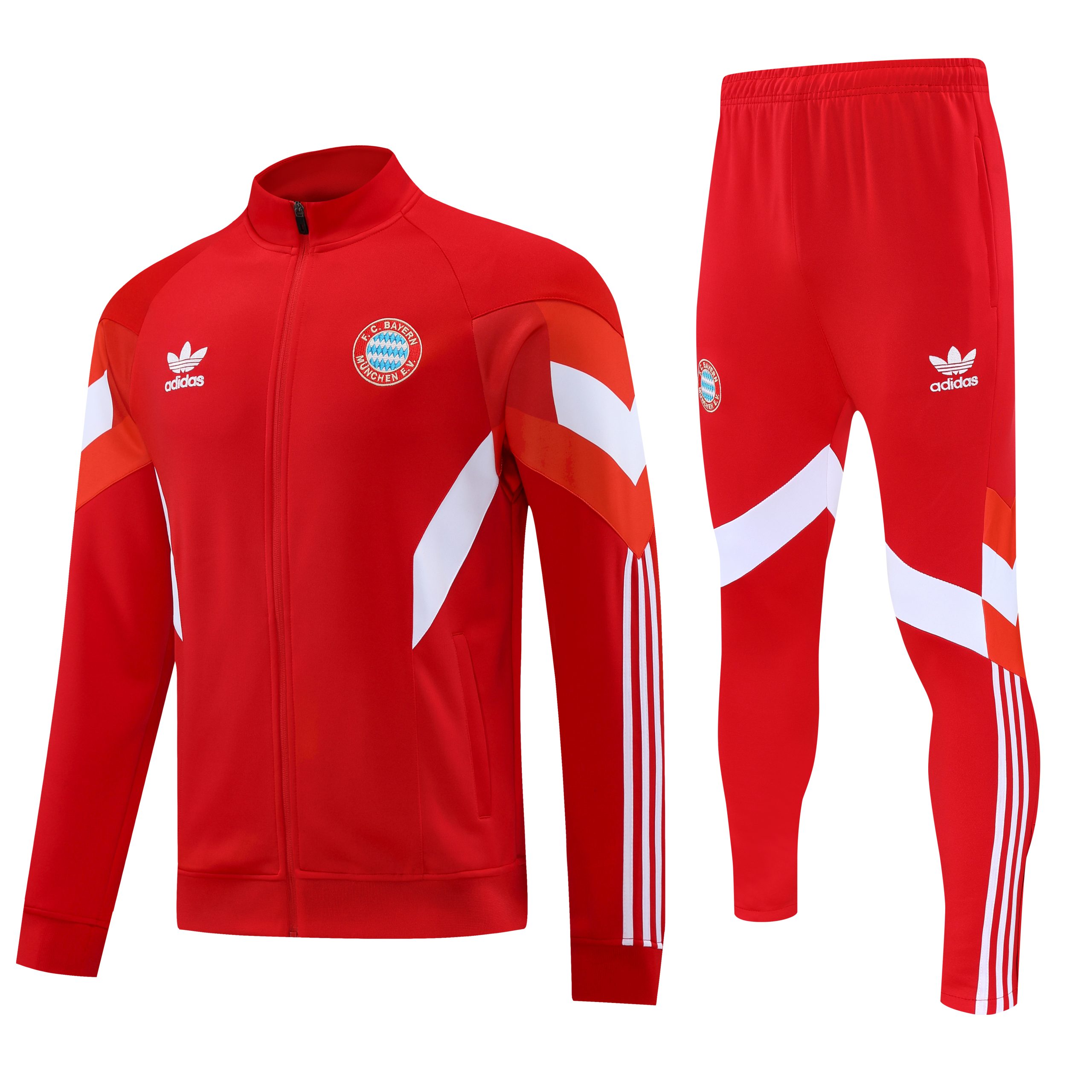 Bayern Munich Training Kit (Jacket+Pants) Red 2025/26