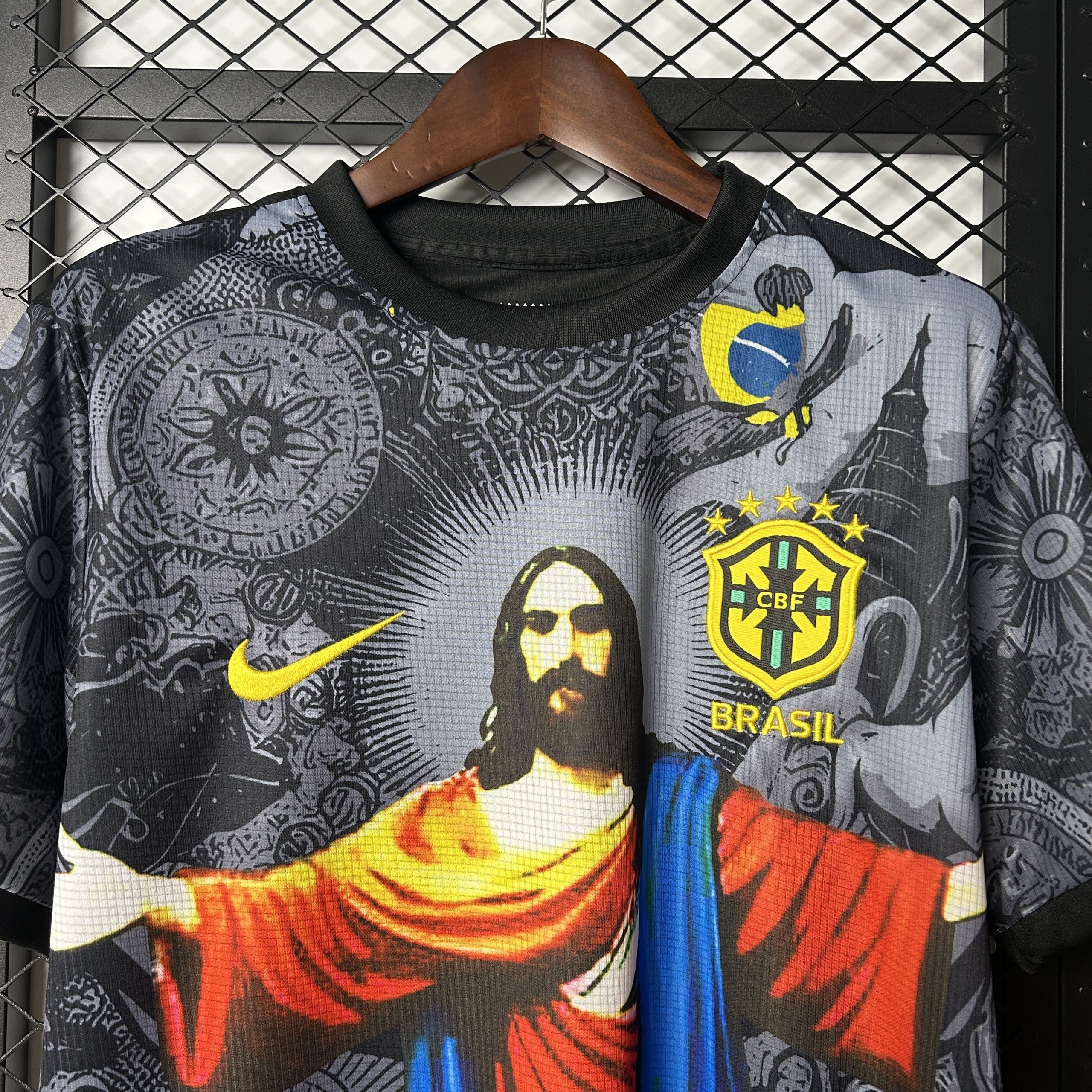 Brazil Soccer Jersey Jesus Special Edition Custom Shirt 2025 - Image 6
