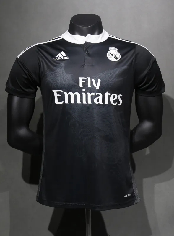Real Madrid Retro Jersey Third Away Soccer Shirt 2014/15