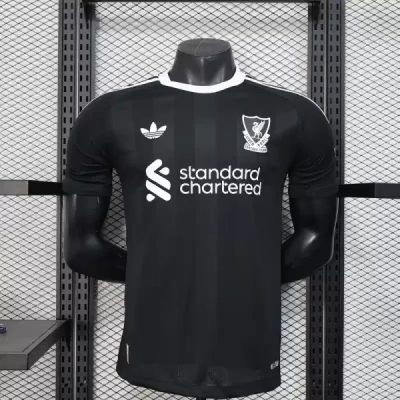 Liverpool Football Jersey Black Goalkeeper Shirt 2025/26