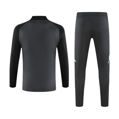 Alternative view of Manchester United 1/2 Zipper Sweat Kit (Top+Pants) Black 2024/25