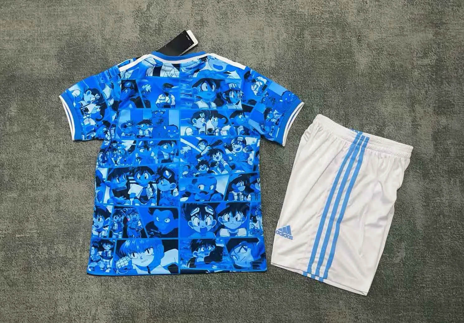 Japan Soccer Jersey Doraemon Special Edition Kids Kit Jersey+Shorts 2025 - Image 2