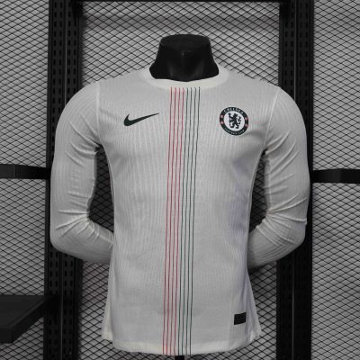 Chelsea  Football Jersey Away Long Sleeve Shirt 2025/26