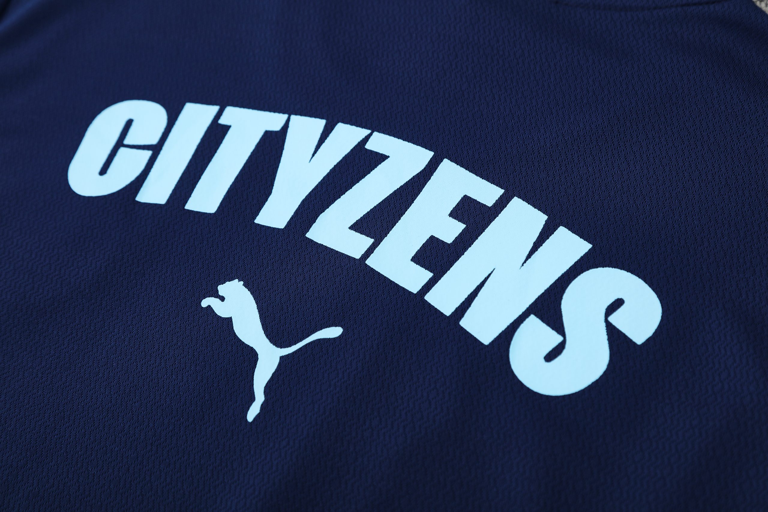 Manchester City Training Jersey Kit Navy 2025/26 - Image 4