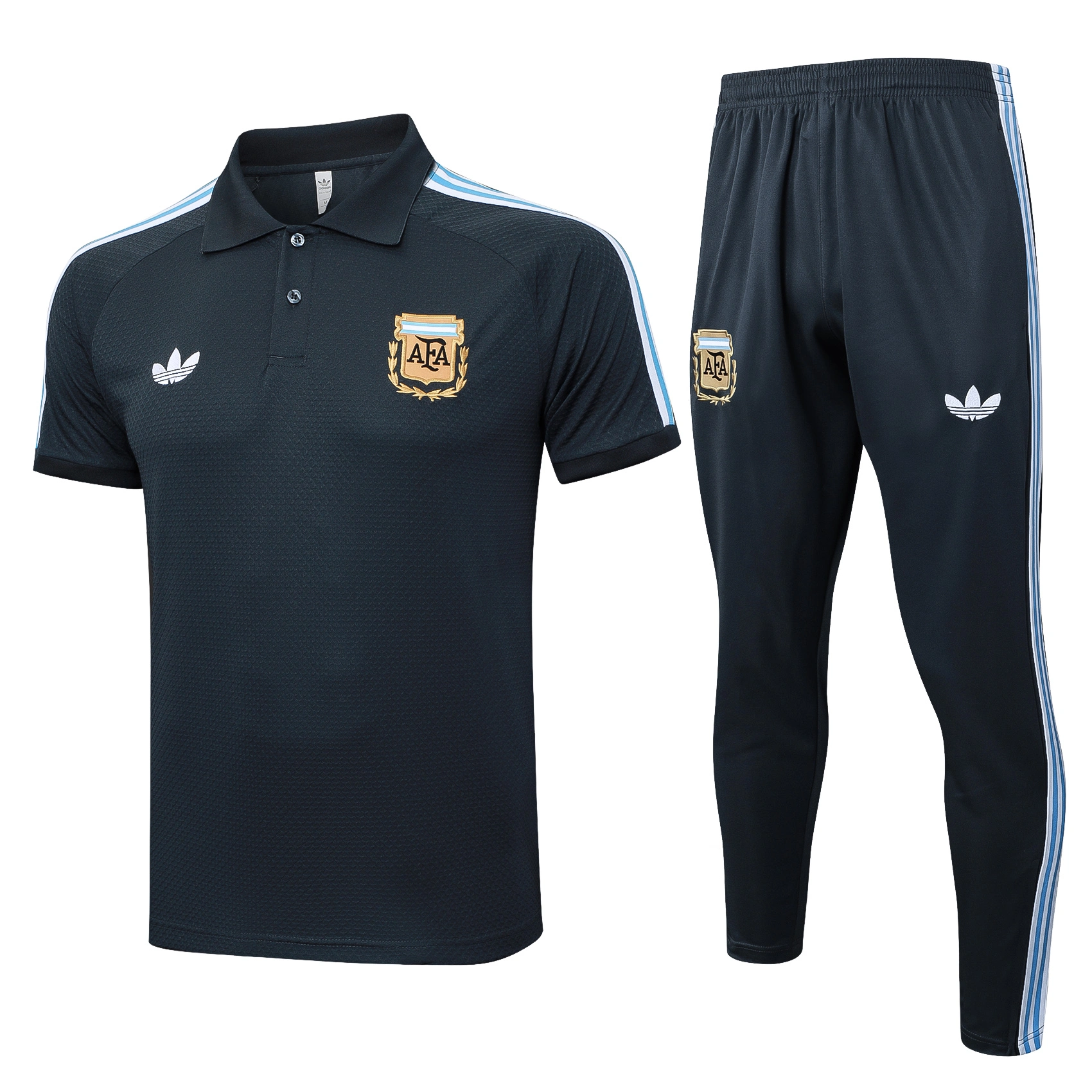 Argentina Training Kit (Polo+Pants) Deep Grey 2025