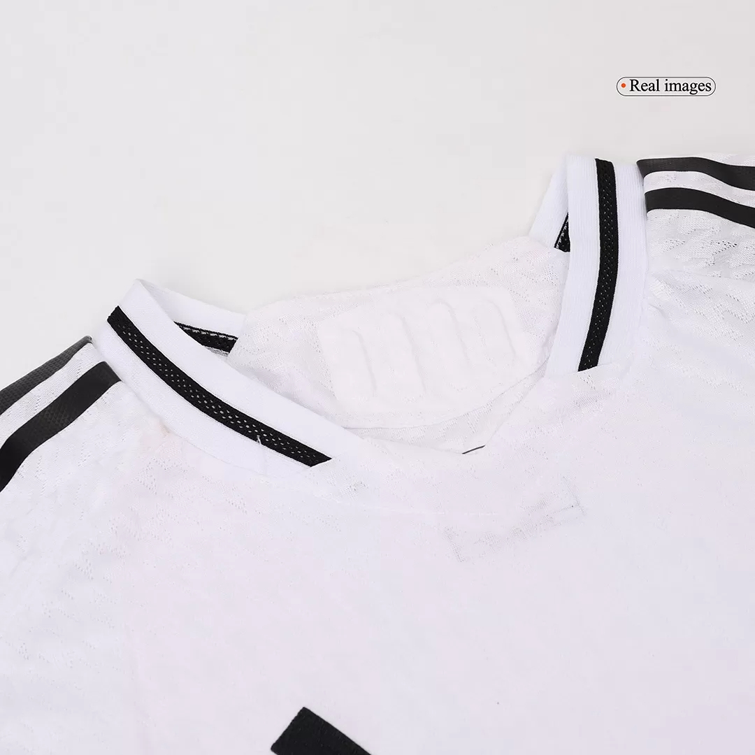 Real Madrid Soccer Jersey Home Long Sleeve Shirt 2024/25 - Image 6