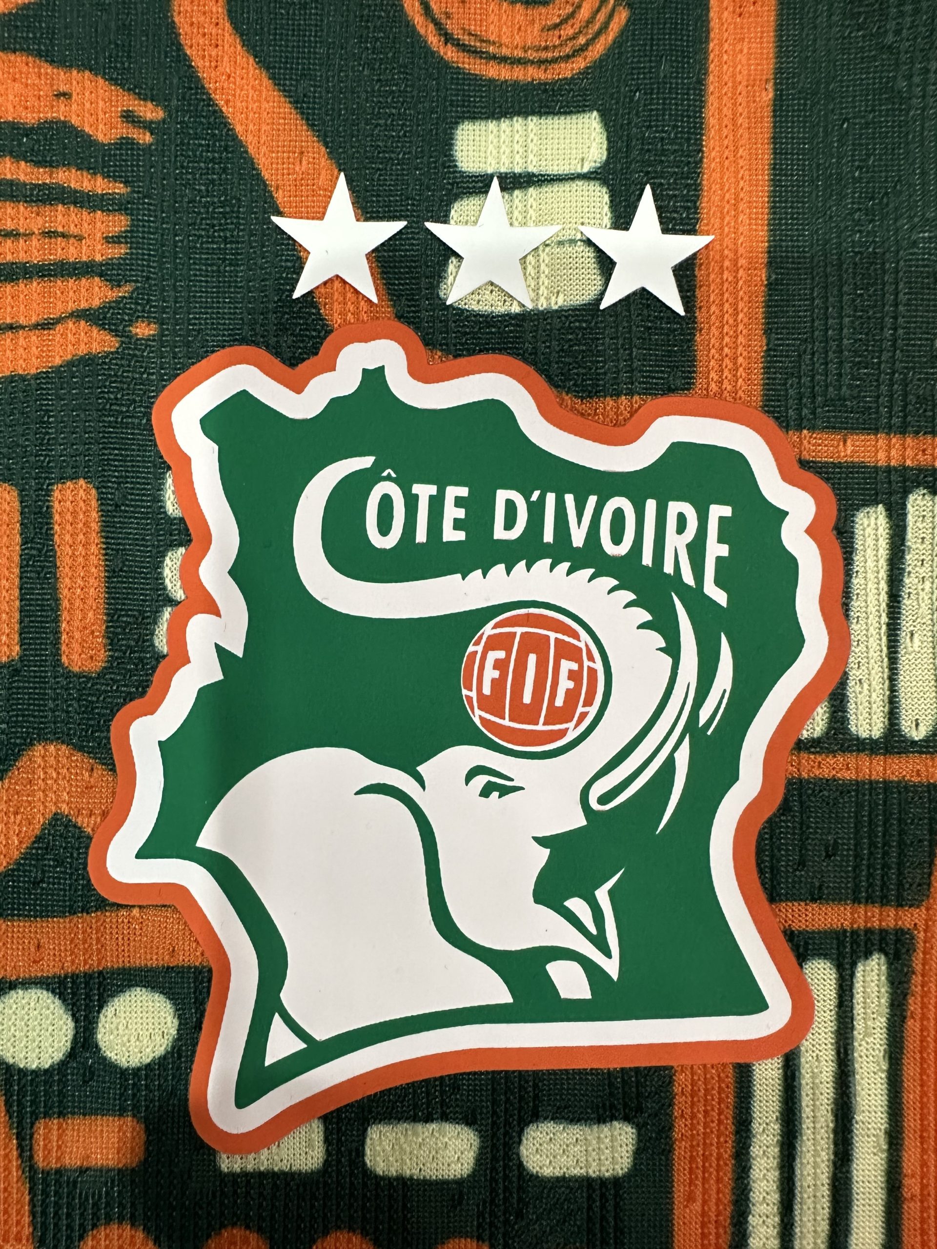 Côte d'Ivoire Soccer Jersey Training Shirt 2025 - Image 4