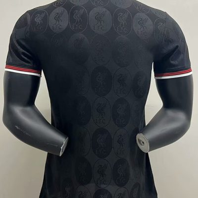 Alternative view of Liverpool Football Jersey Black Special Edition Shirt 2025/26