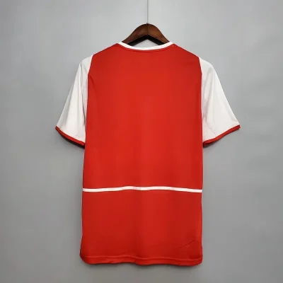 Alternative view of Arsenal Soccer Retro Jersey Home Custom Shirt 2002-04