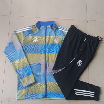 Alternative view of Kids Real Madrid Training Kit (Jacket+Pants) Green 2025/26