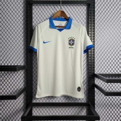 Brazil Retro Jersey Custom Home Soccer Jersey 2019