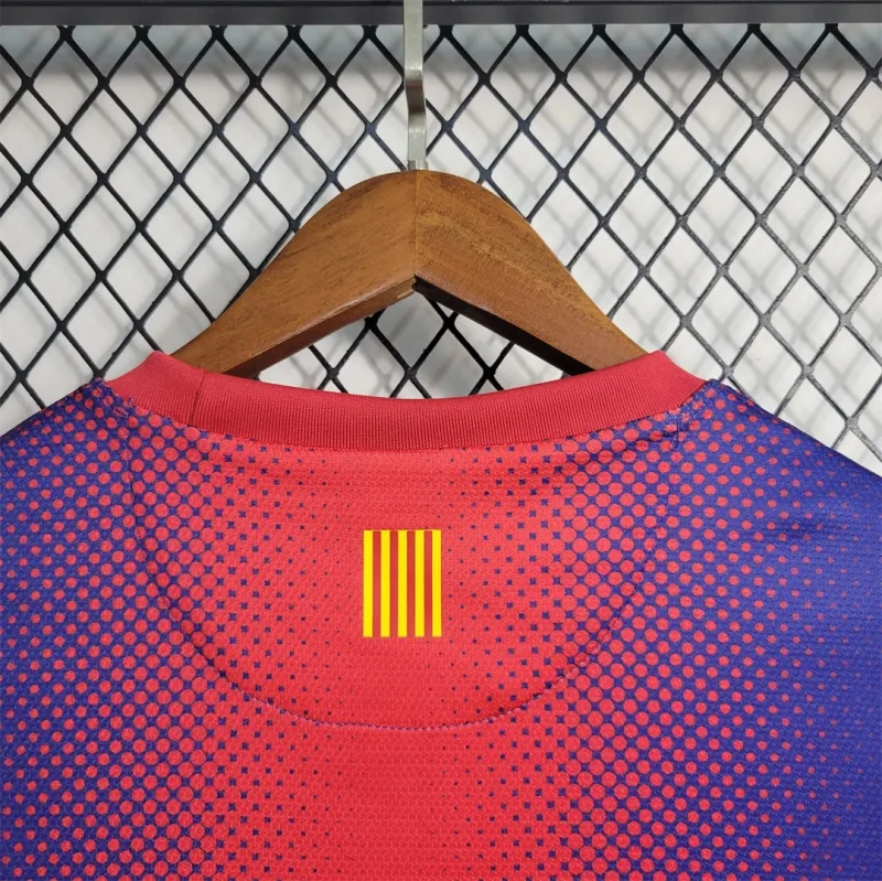Barcelona Retro Jersey Home Soccer Shirt 2012-13 - Image 4