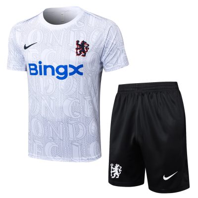 Chelsea Training Jersey Kit White 2025/26