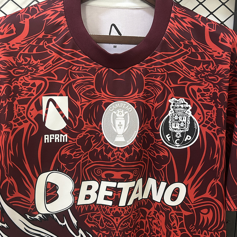 FC Porto Soccer Jersey Red Special Edition Custom Shirt 2025/26 - Image 4