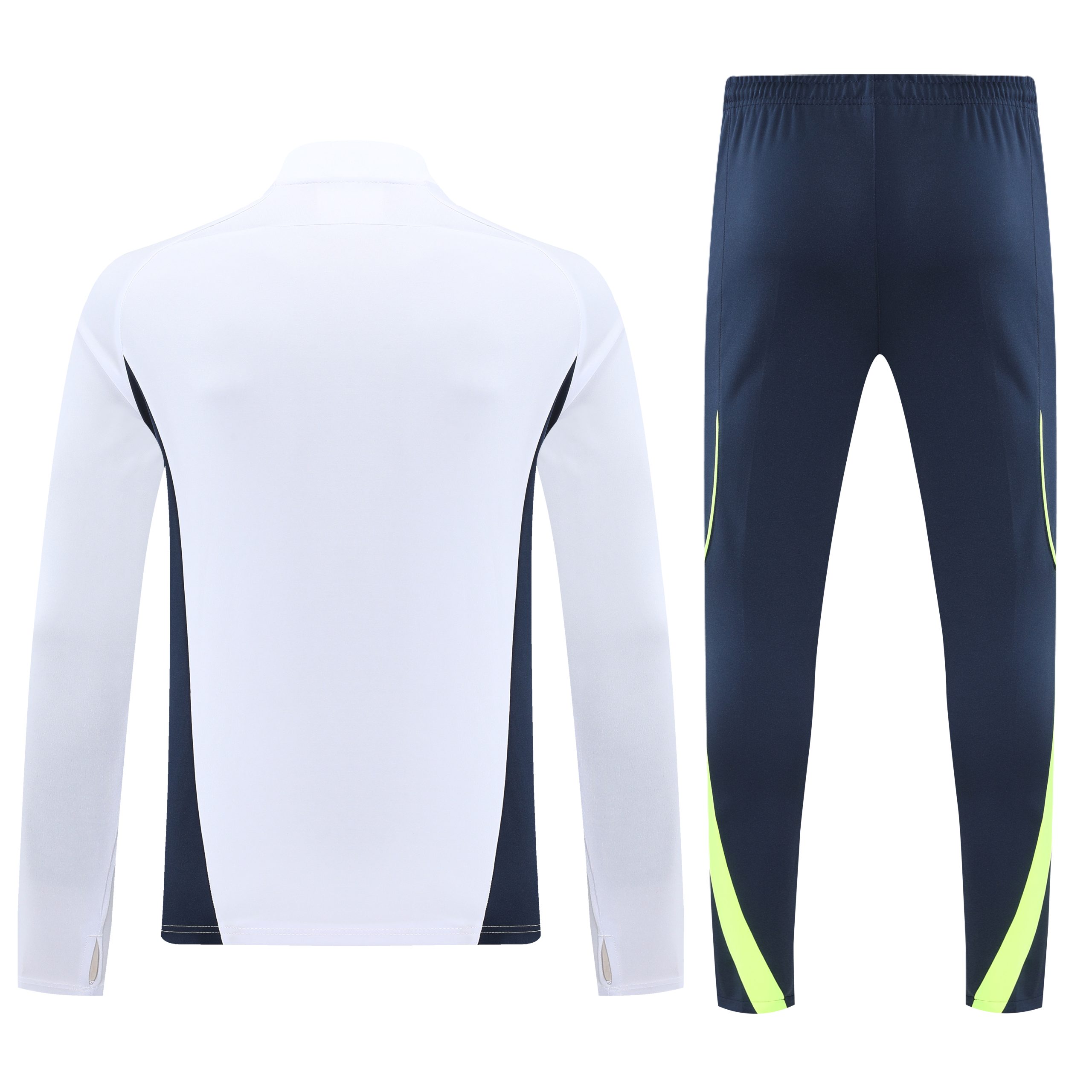 Real Madrid Training Kit (Sweatshirt+Pants) White 2025/26 - Player Version - Image 2