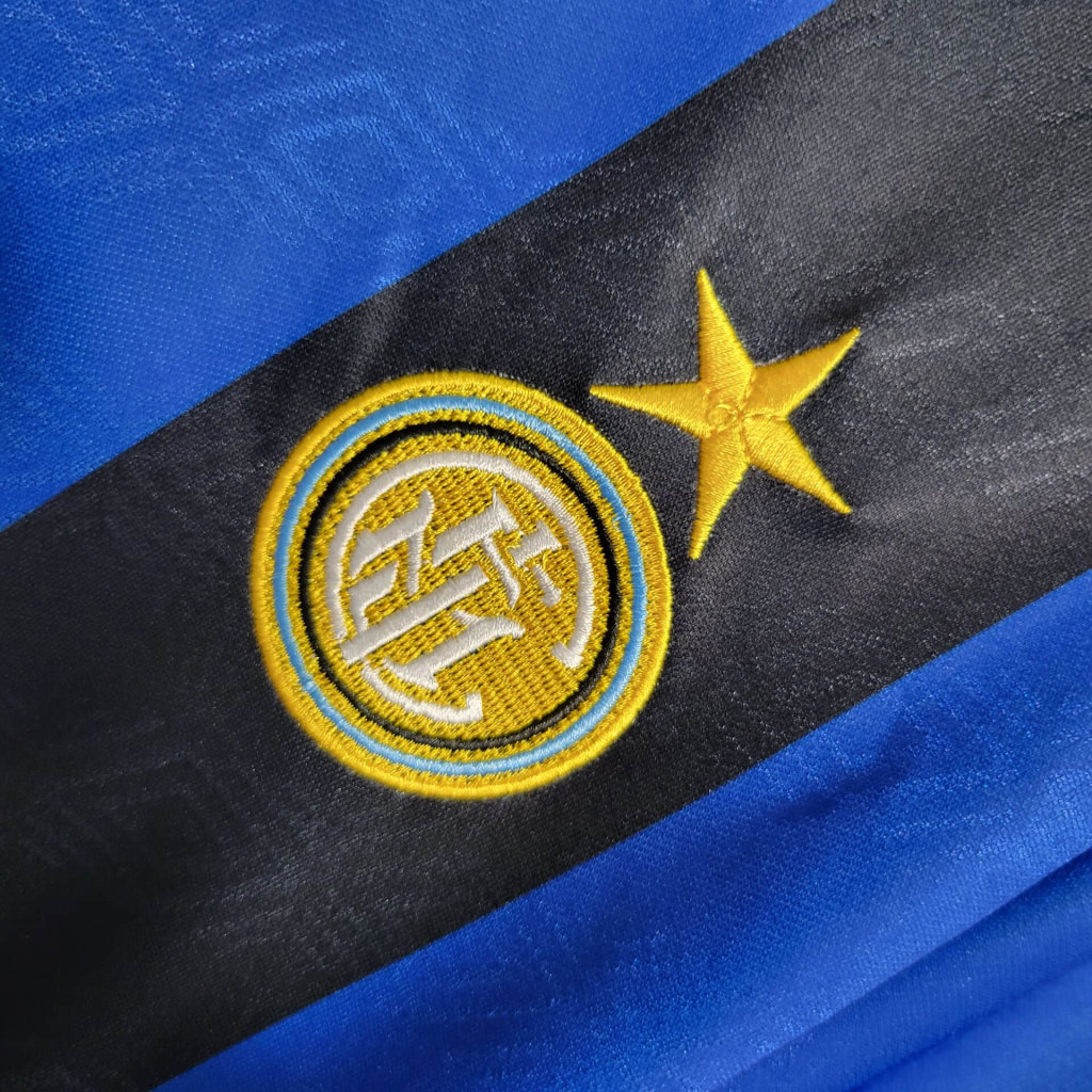 Inter Milan Jersey Custom Home Soccer Jersey 1995/96 - Image 6