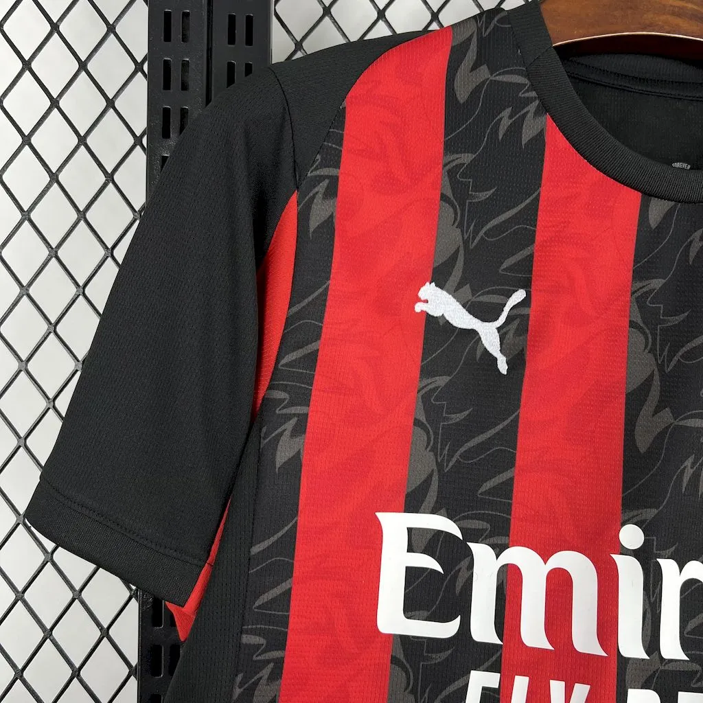AC Milan Soccer Jersey Home Custom Shirt 2025/26 - Image 4