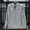Sao Paulo FC Windbreaker Jacket Black Gray 2025