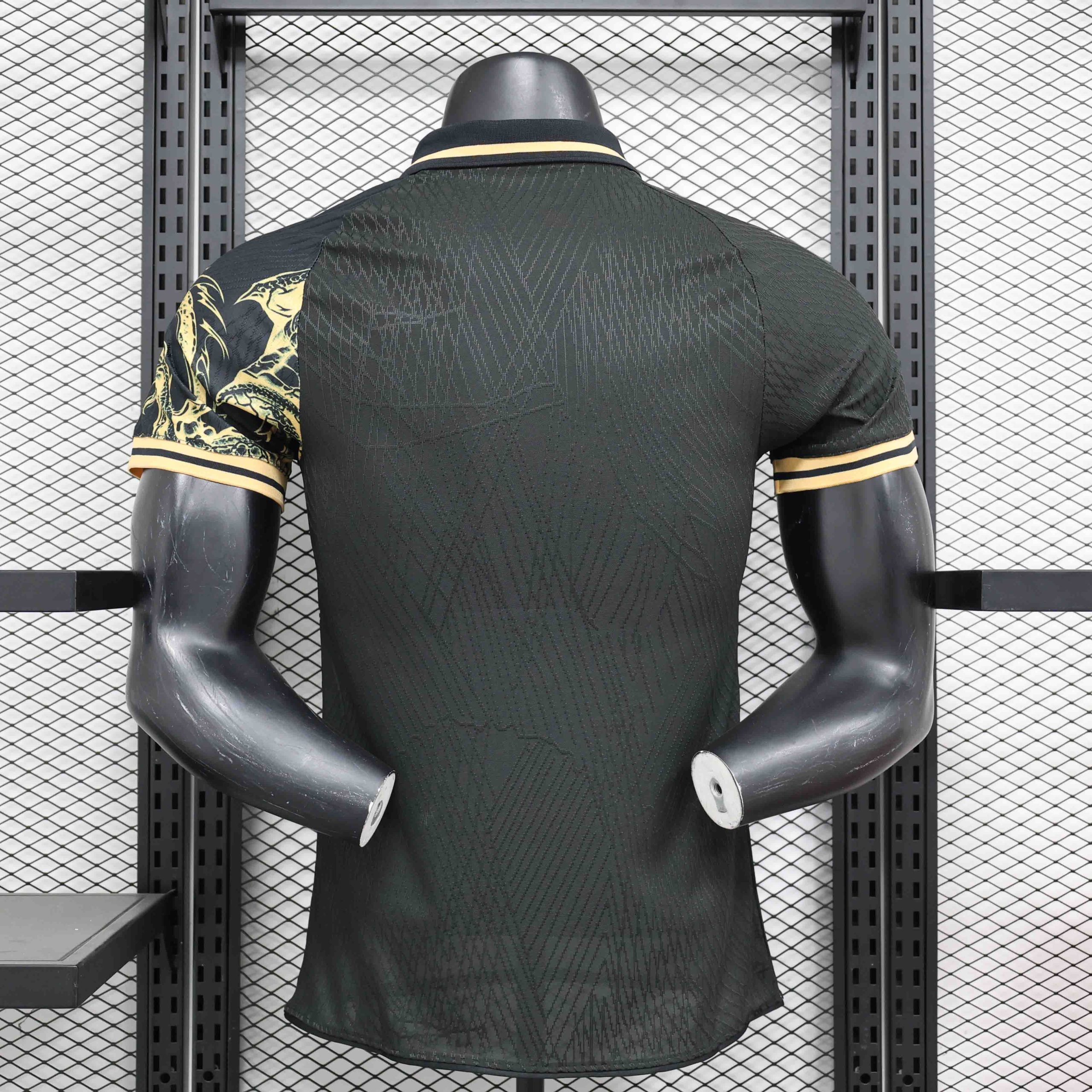 Real Madrid Soccer Jersey Golden Dragon Special Edition Shirt 2024/25 - Image 3