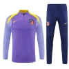 Atletico Madrid Training Kit (Sweatshirt+Pants) Purple 2025/26 - Player Version