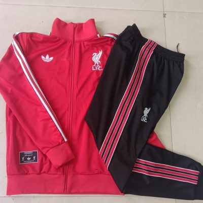 Alternative view of Kids Liverpool Training Kit (Jacket+Pants) Red 2025/26