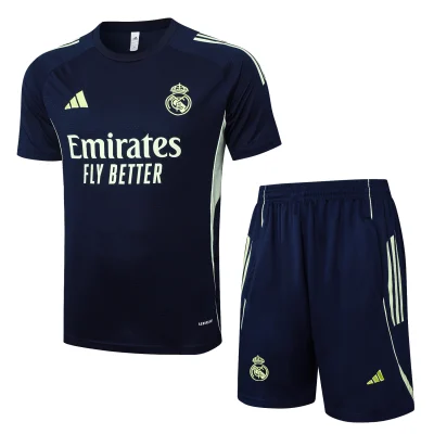 Real Madrid Training Jersey Kit Cyan 2025/26