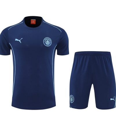 Manchester City Training Jersey Kit Navy 2025/26