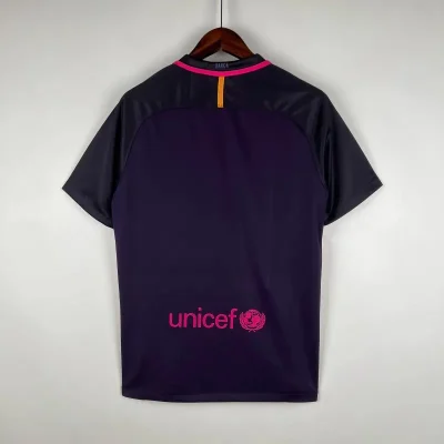 Alternative view of Barcelona Retro Jersey Away Soccer Shirt 2016-17