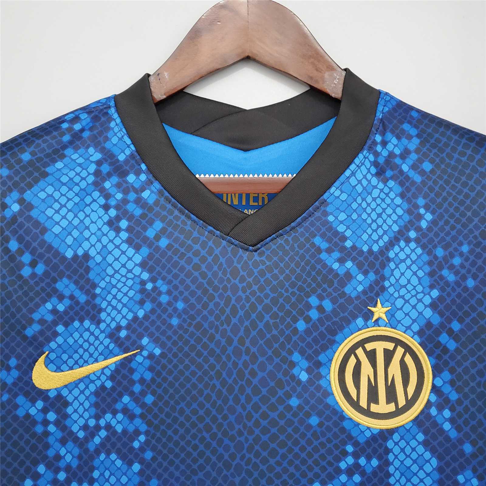 Inter Milan Retro Soccer Jersey Home Custom Shirt 2021/22 - Image 5