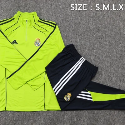 Alternative view of Real Madrid Training Kit (Sweatshirt+Pants) Green 2025/26