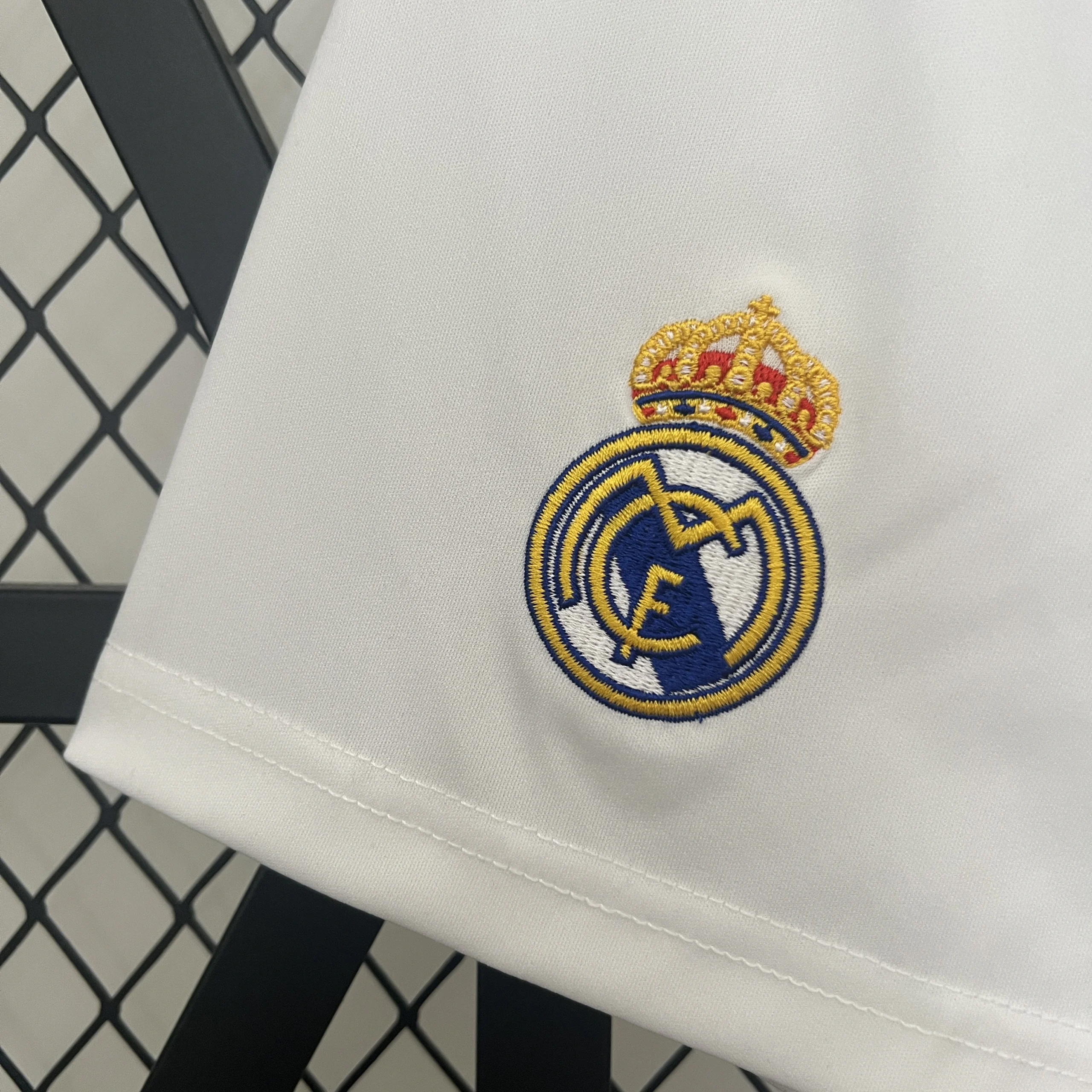 Real Madrid Soccer Shorts Custom Home 2024/25 - Image 3