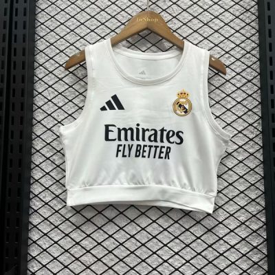 Real Madrid Home Women's Vest Soccer Jersey 2025/26