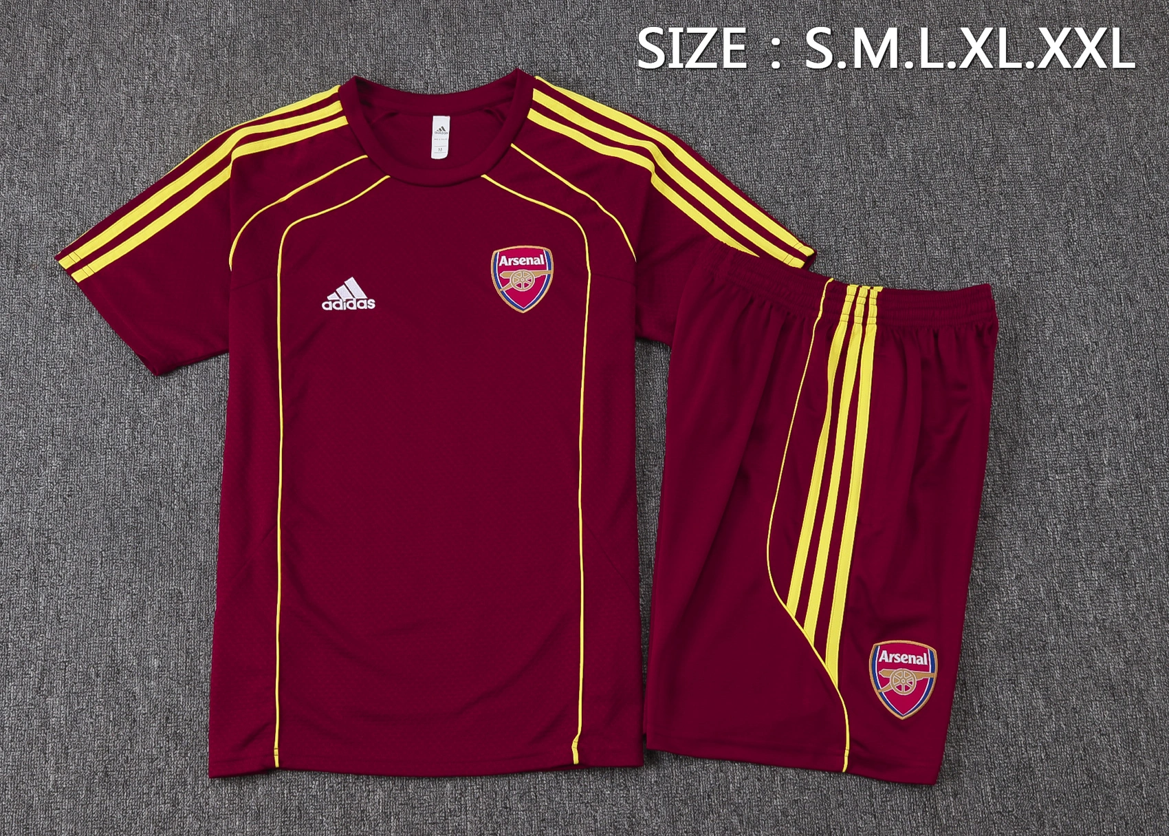 Arsenal Training Jersey Kit Red 2025/26 - Image 2