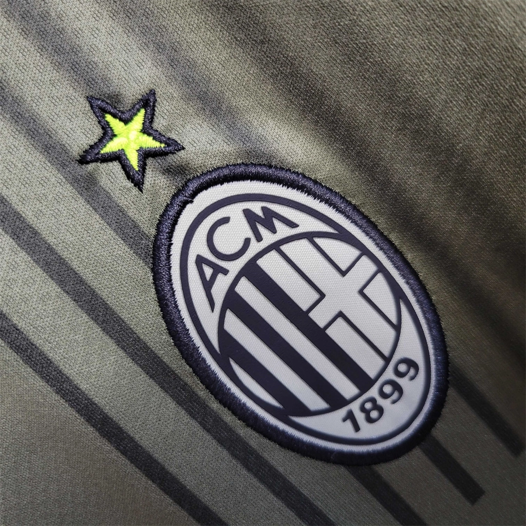 AC Milan Retro Soccer Jersey Third Away Custom Shirt 2022/23 - Image 3